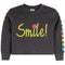 Multi Smilies Smile Sweatshirt - Denny's