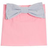 Pink Denim Bow Skirt