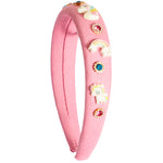 Padded Denim Unicorn Charm Headband - Denny's