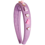 Padded Denim Unicorn Charm Headband - Denny's