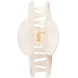 Pink Ditsy Floral Claw Clip