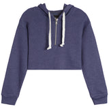Peyton Crop 3/4 Zip Hoodie - Denny's