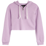 Peyton Crop 3/4 Zip Hoodie - Denny's