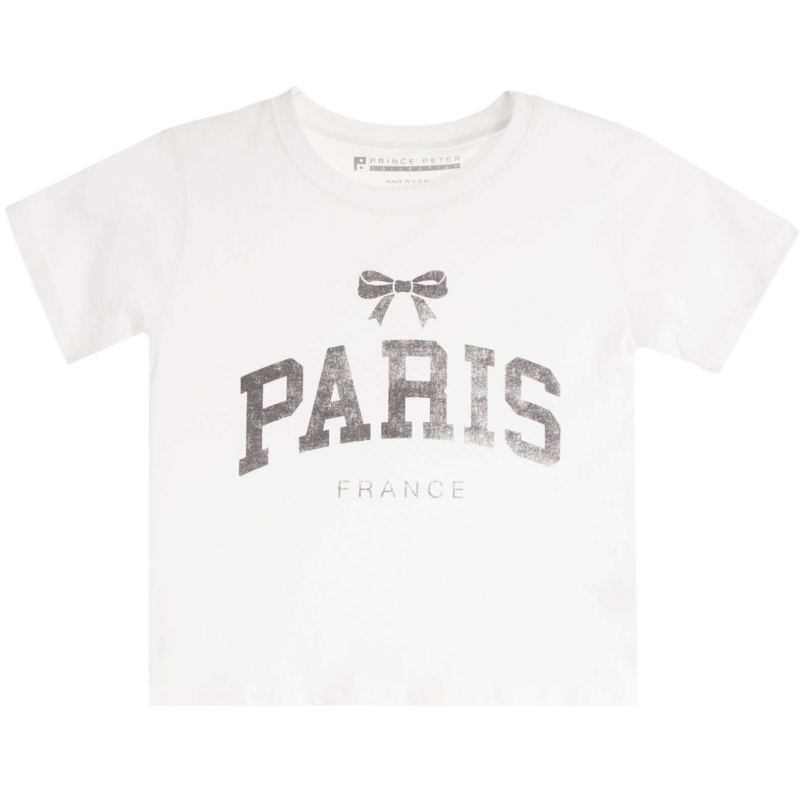 Paris France Bow Tee - Denny's