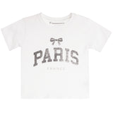 Paris France Bow Tee - Denny's