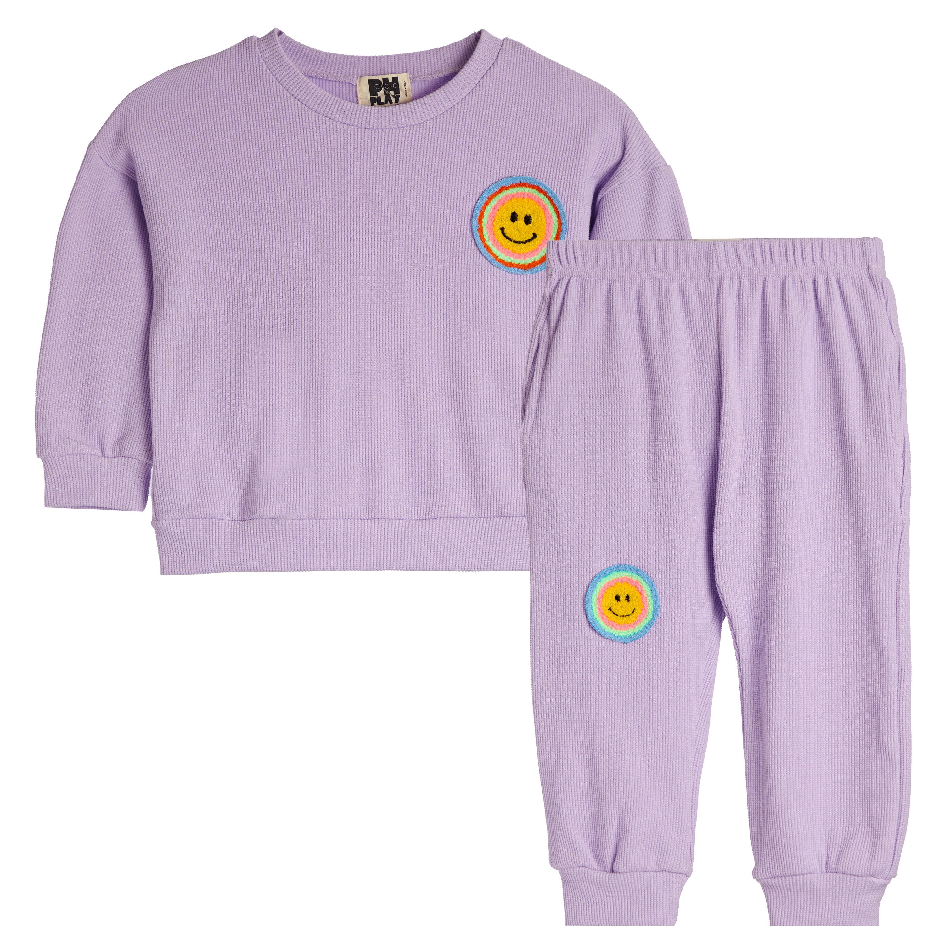 2pc Waffle Smile Jog Set - Denny's