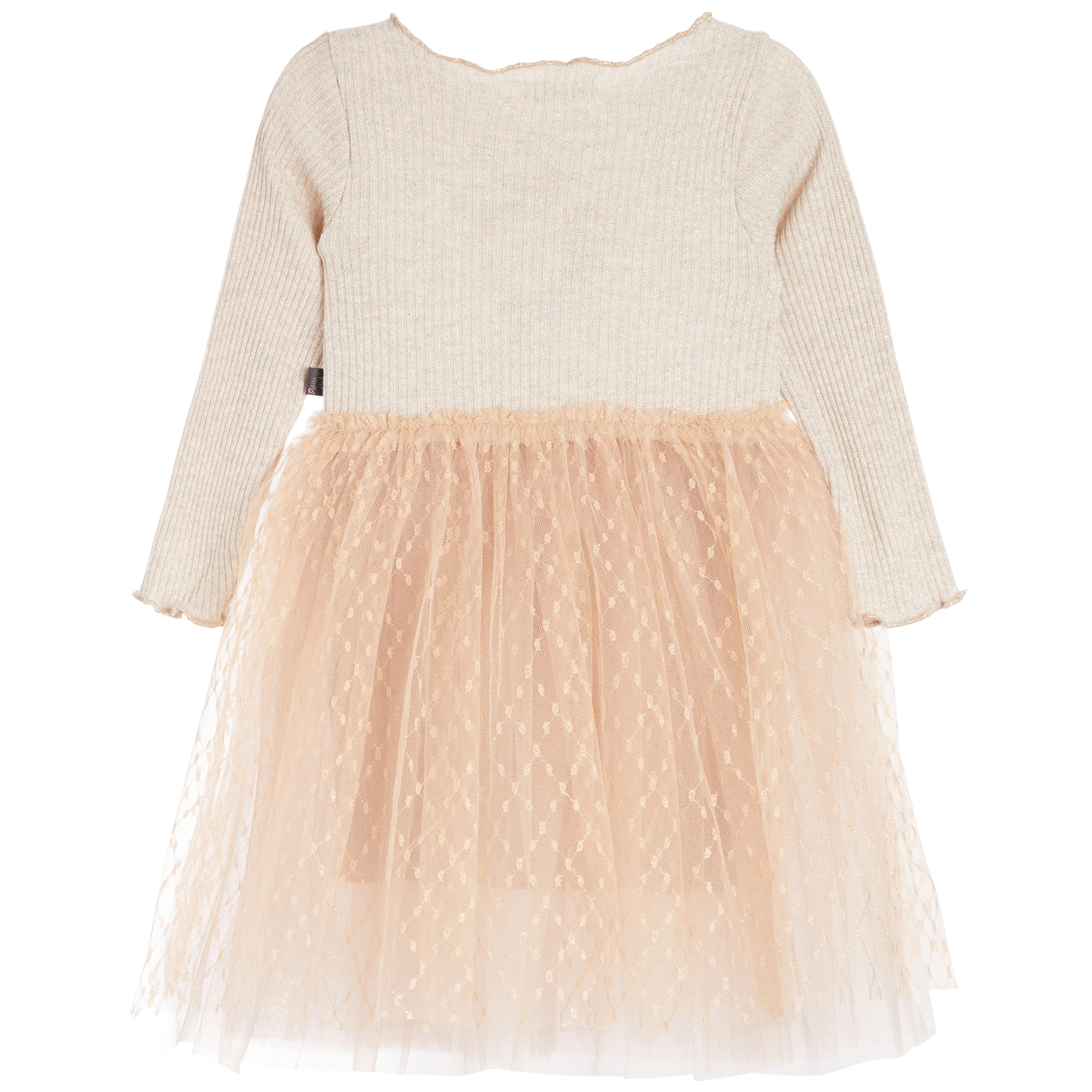 Gold Star Frill Party Dress - Denny's