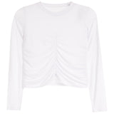 Long Sleeve Rouched Tee