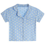 Blue Heart Short Set - Denny's