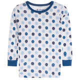 Blue Smiley 2pc PJ - Denny's