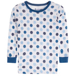 Blue Smiley 2pc PJ - Denny's