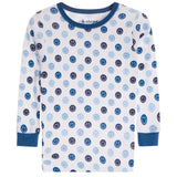 Blue Smiley 2pc PJ - Denny's