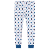 Blue Smiley 2pc PJ - Denny's