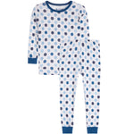Blue Smiley 2pc PJ - Denny's