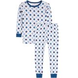 Blue Smiley 2pc PJ - Denny's