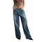 Low Rise WIde Leg Jean - Denny's
