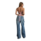 Low Rise WIde Leg Jean - Denny's