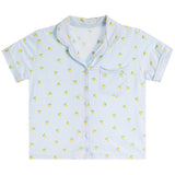 Lemon 2pc Coat Style Short Set