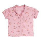 Rose 2pc Coat Style Short Set