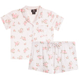 Rose 2pc Coat Style Short Set
