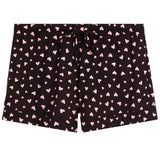 Heart Short Set Pink with Pink Hearts