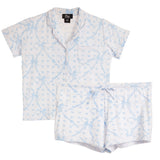 Bow Heart 2pc Bow Short Set