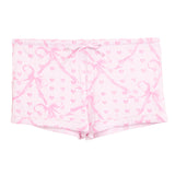 Bow Heart 2pc Bow Short Set