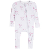 Pink Bow Footie - Denny's