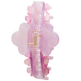 Pink Flowers Claw Clip - Denny's
