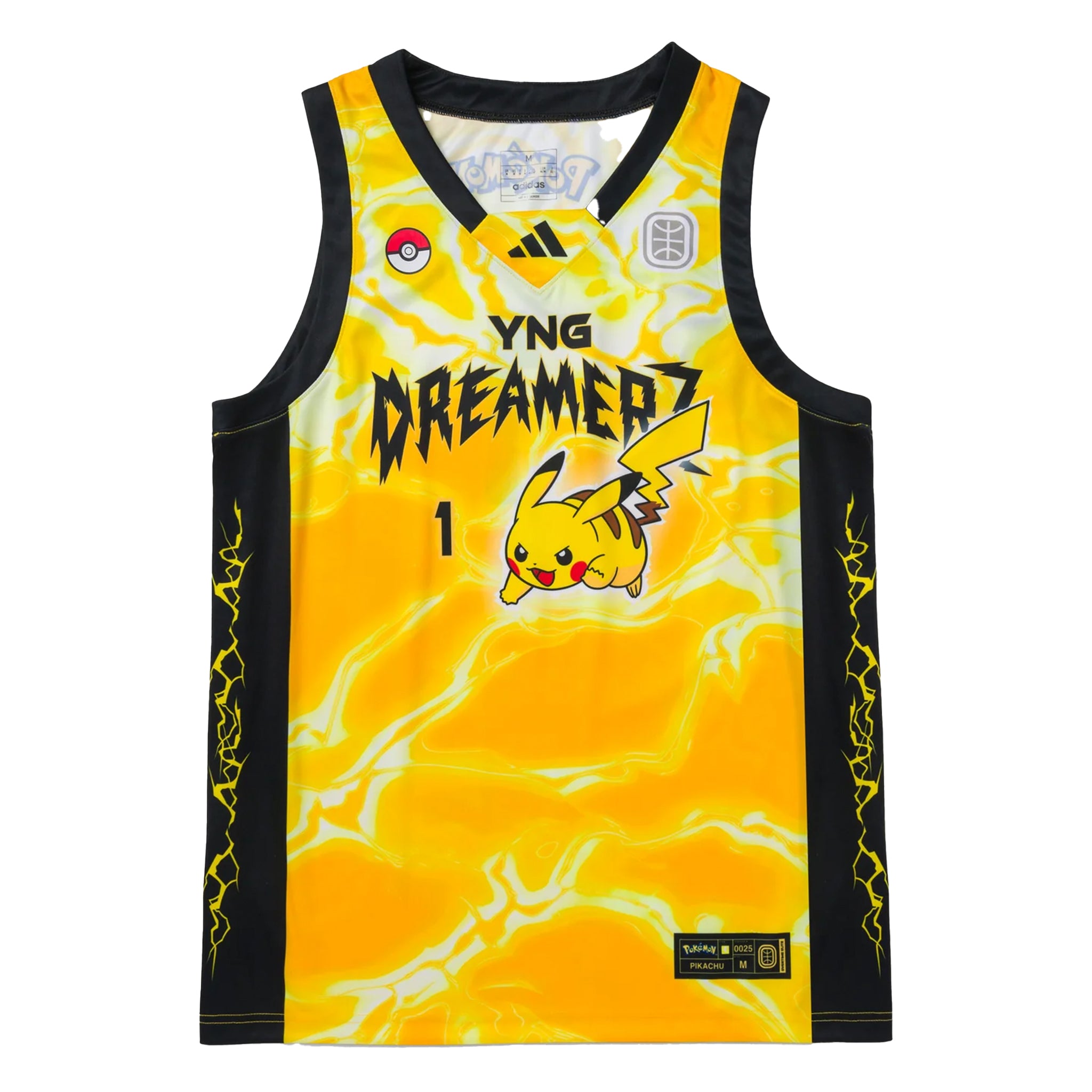 Otex Pokemon Dreamerz Pikachu Jersey - Denny's