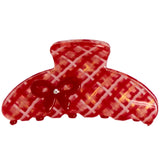 Plaid Claw Clip with Bow Accent - Denny's