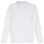 Solid Long Sleeve Polo - Denny's