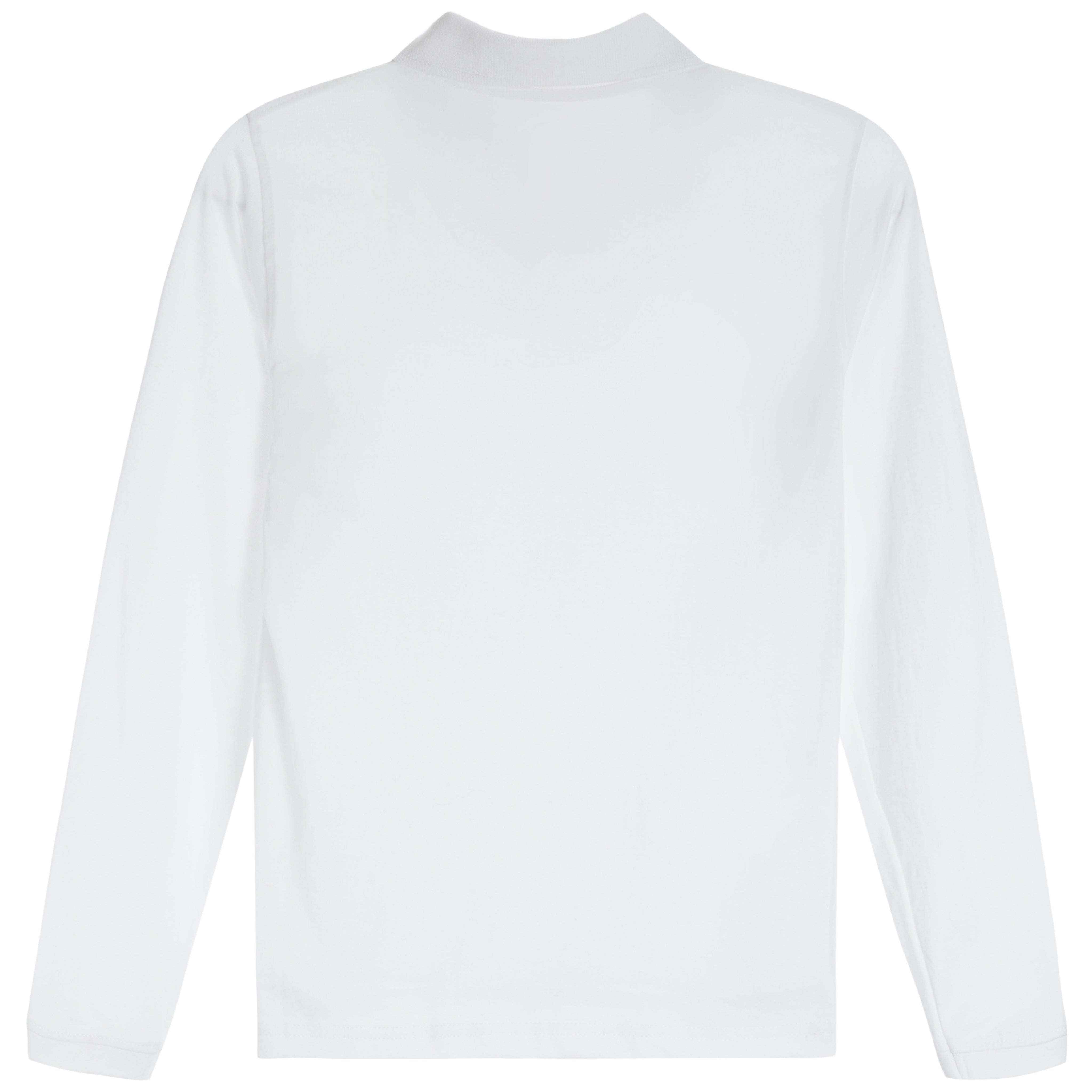 Solid Long Sleeve Polo - Denny's