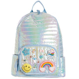 Puffer Plush Charm Backpack