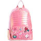 Puffer Plush Charm Backpack