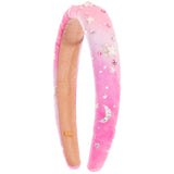 Plush Moon and Stars Headband