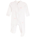 2pc Bow Footie Take Home Set/Hat