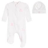 2pc Bear Footie Take Home Set/Hat