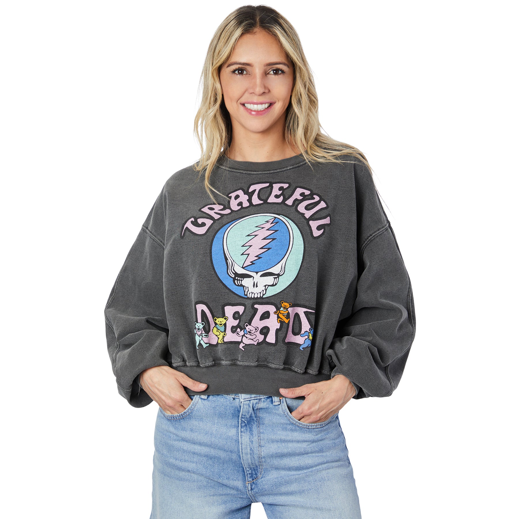 Grateful Dead Stealie Bears Sweatshirt - Denny's