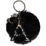 Letter A Pom Backpack Charm - Denny's