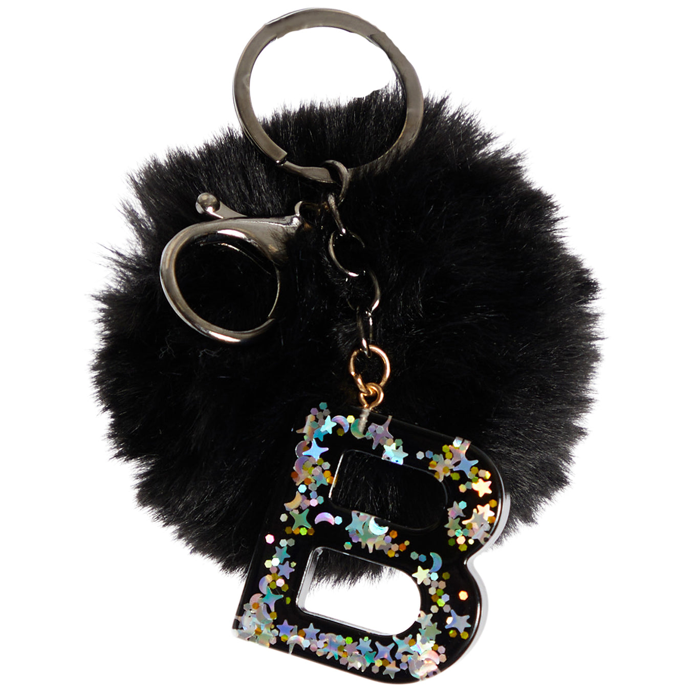Letter B Pom Backpack Charm - Denny's