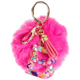 Letter B Pom Backpack Charm - Denny's