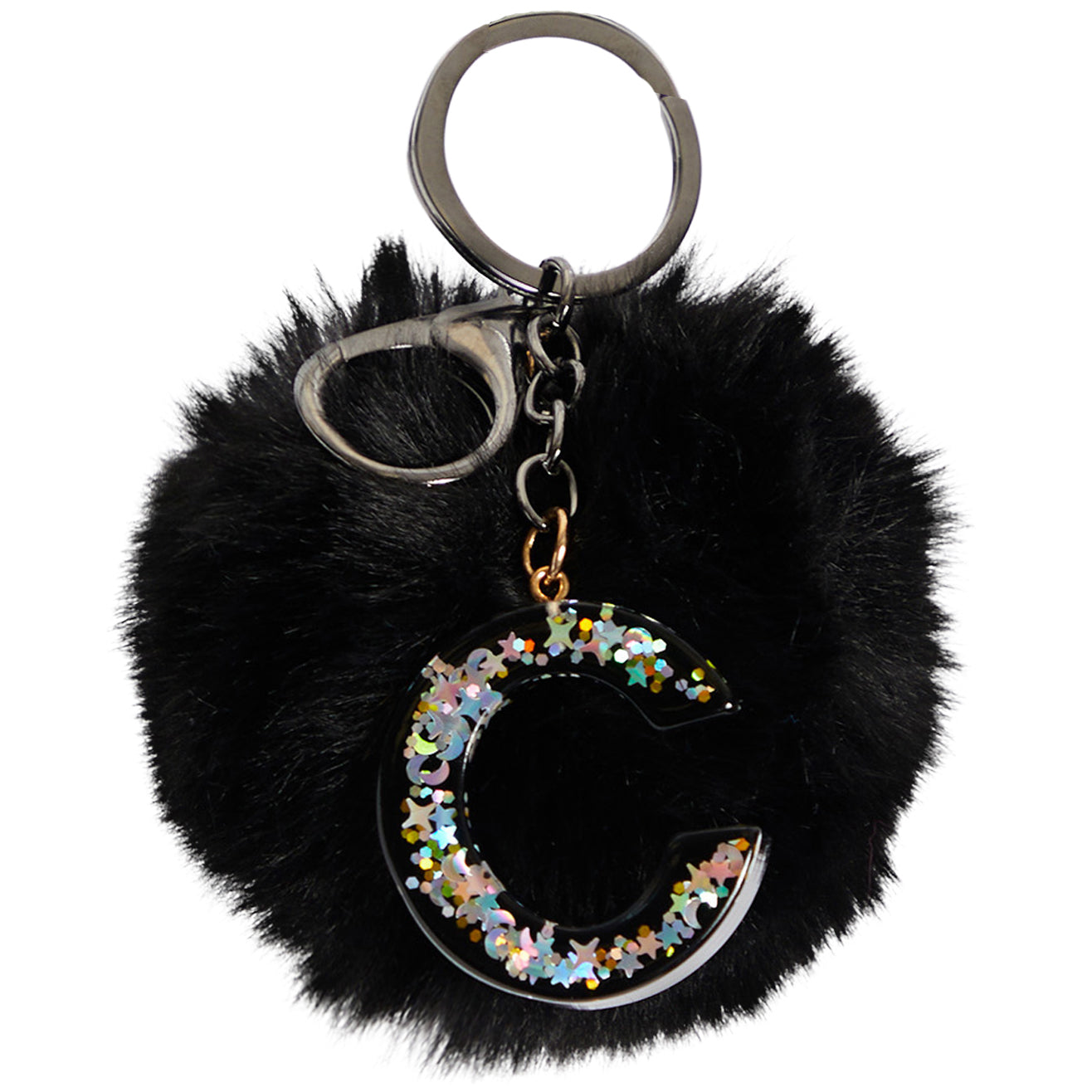 Letter C Pom Backpack Charm - Denny's