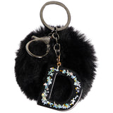 Letter D Pom Backpack Charm - Denny's