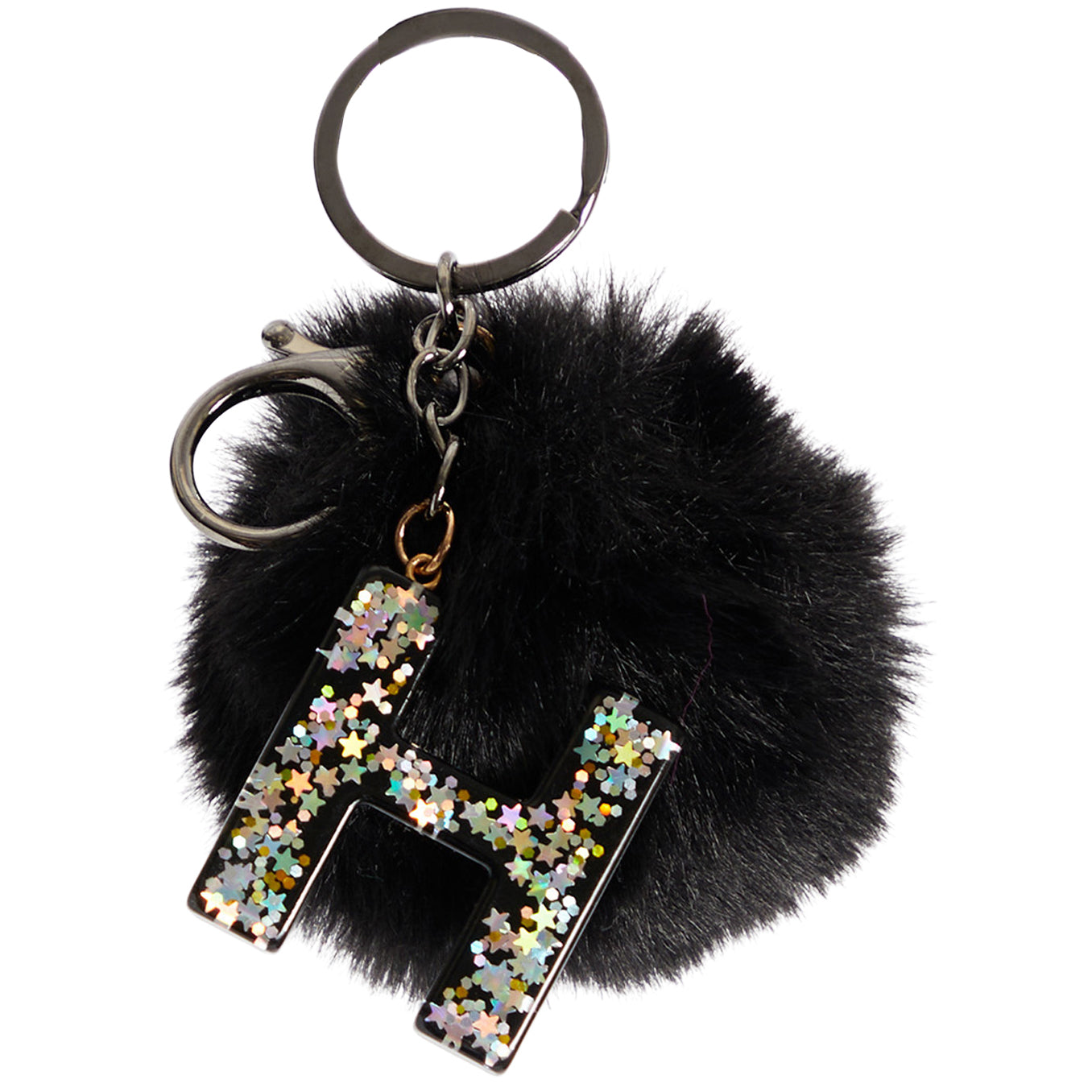 Letter H Pom Backpack Charm - Denny's