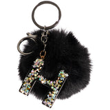 Letter H Pom Backpack Charm - Denny's