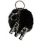Letter M Pom Backpack Charm - Denny's