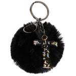 Letter T Pom Backpack Charm - Denny's