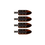 Popstar Clip Set of 4 - Amber Glow - Denny's