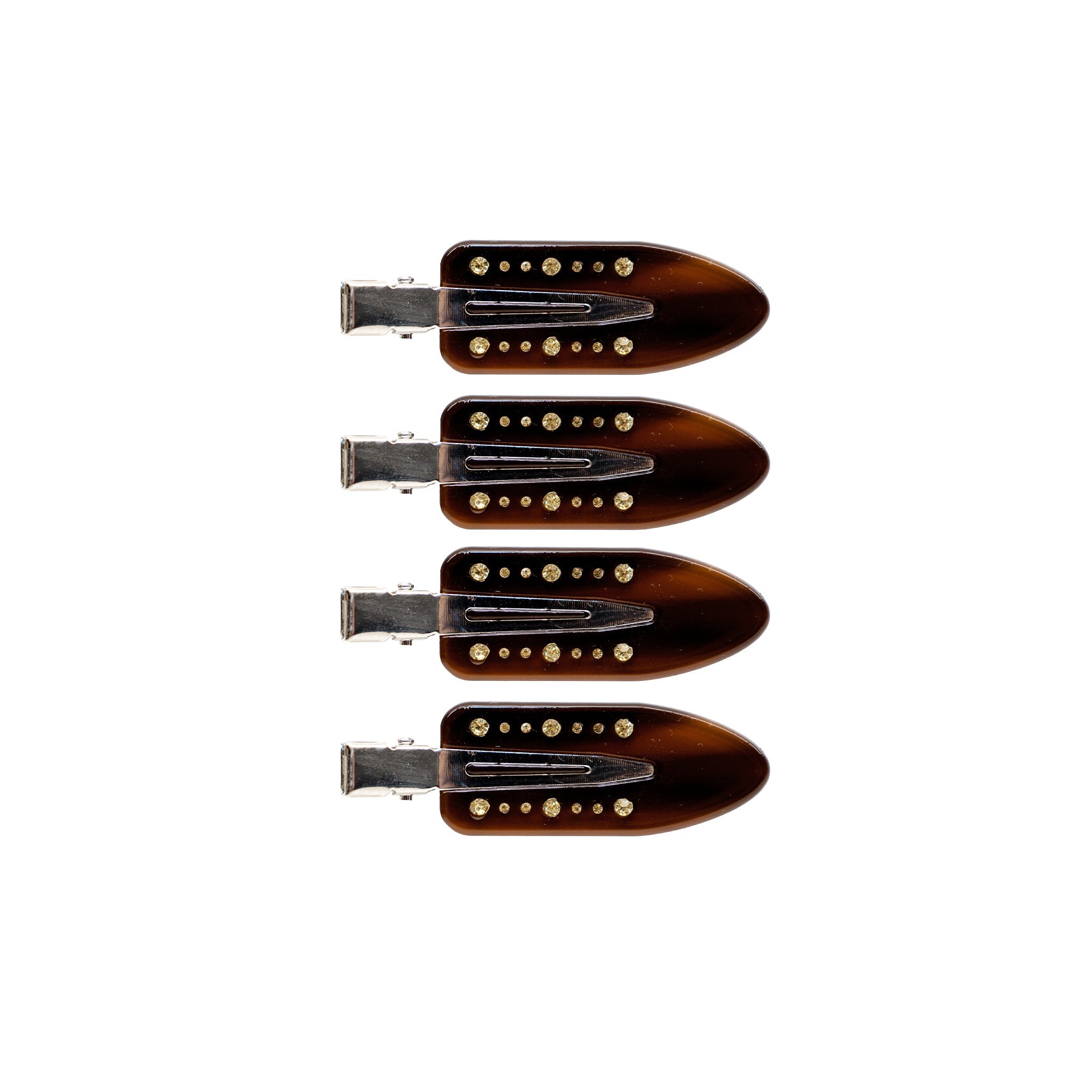 Popstar Clip Set of 4 - Amber Glow - Denny's
